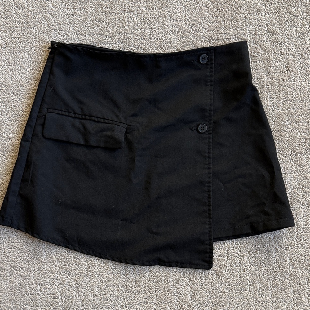 SHEIN Wrap Mini Skirt